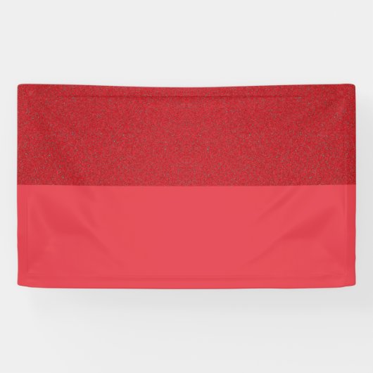 Bannière d'événement Rouge Tomate Two-Tone – Perso (Horizontal)