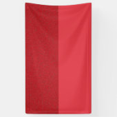 Bannière d'événement Rouge Tomate Two-Tone – Perso (Vertical)