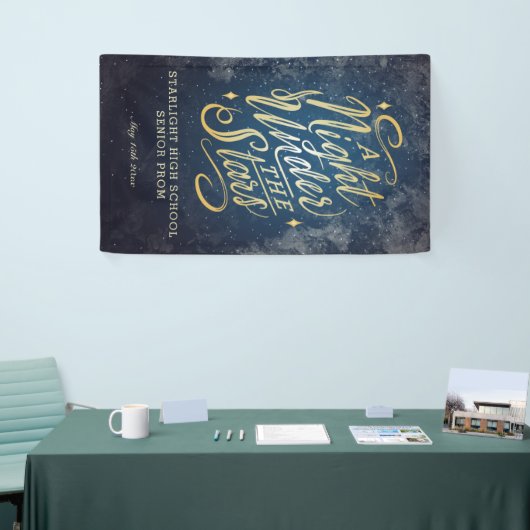 Bannière d'événement Une Nuit sous les Étoiles (Salon professionnel)