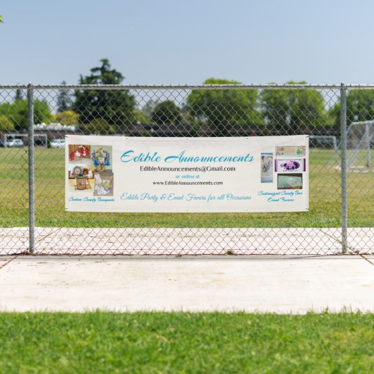 Bannière d'exposition de métier (En situation)