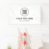 Bannière d'exposition de stand professionnel (En situation)