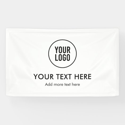 Bannière d'exposition de stand professionnel (Horizontal)