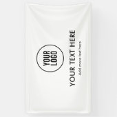 Bannière d'exposition de stand professionnel (Vertical)