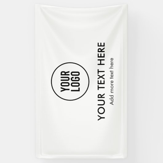 Bannière d'exposition de stand professionnel (Vertical)