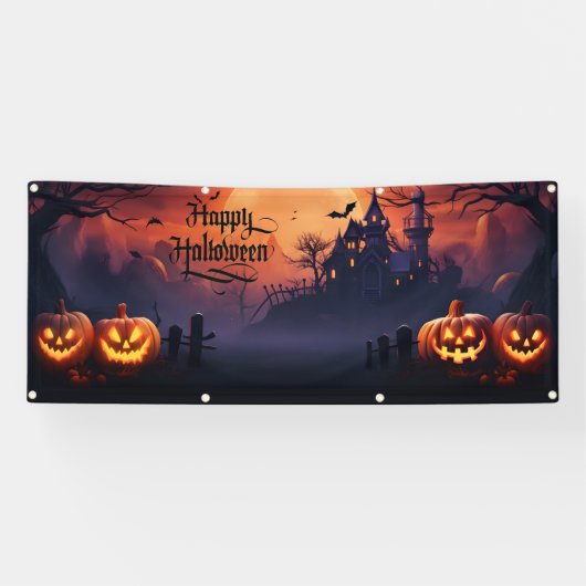Bannière d'Halloween (Horizontal)