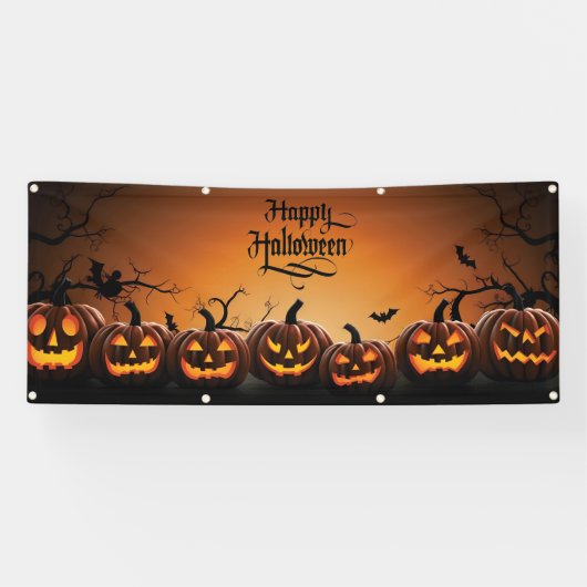 Bannière d'Halloween (Horizontal)