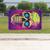 Bannière d'Halloween (En situation)