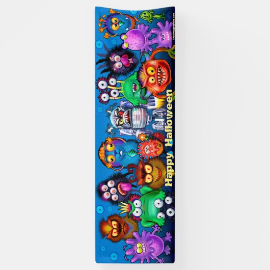 Bannière d'Halloween géante (Vertical)