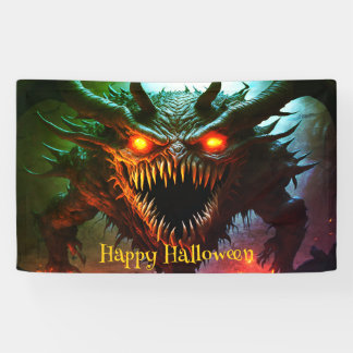 Bannière d'Halloween géante