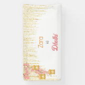 Bannière Dholki, panneau dholki, décoration dholki (Verticale)