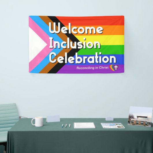 Bannière d'indicateur PRIDE progressive (Salon professionnel)