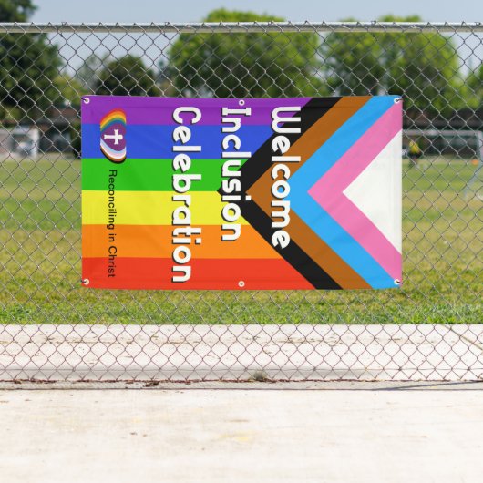 Bannière d'indicateur PRIDE progressive - Vertical (En situation)