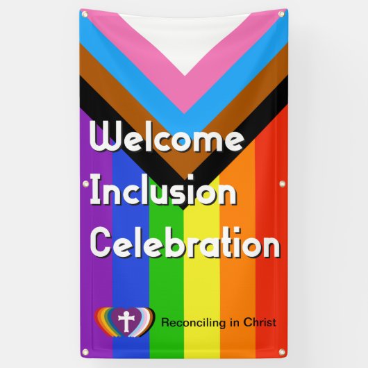 Bannière d'indicateur PRIDE progressive - Vertical (Vertical)