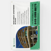 Bannière d'information pour l'entreprise de constr (Vertical)