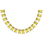 Bannière dorée personnalisée (Tout)