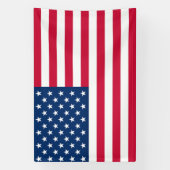 Bannière drapeau américain - USA (Verticale)