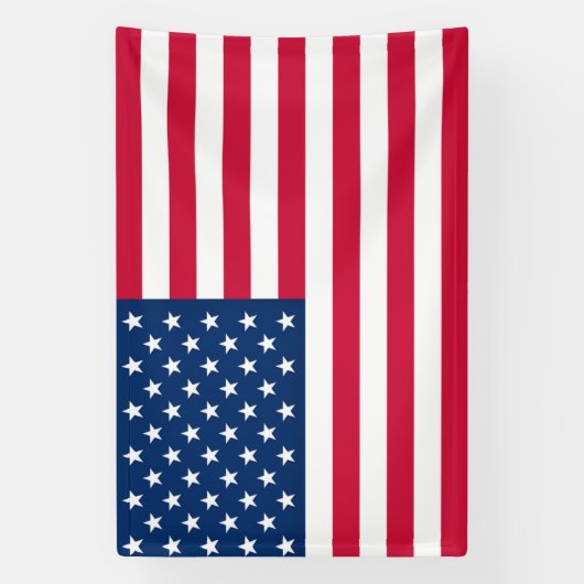 Bannière drapeau américain - USA (Verticale)