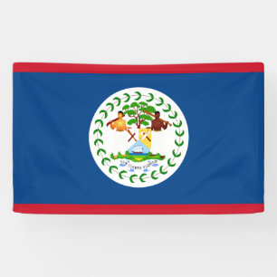 Bannière drapeau du Belize