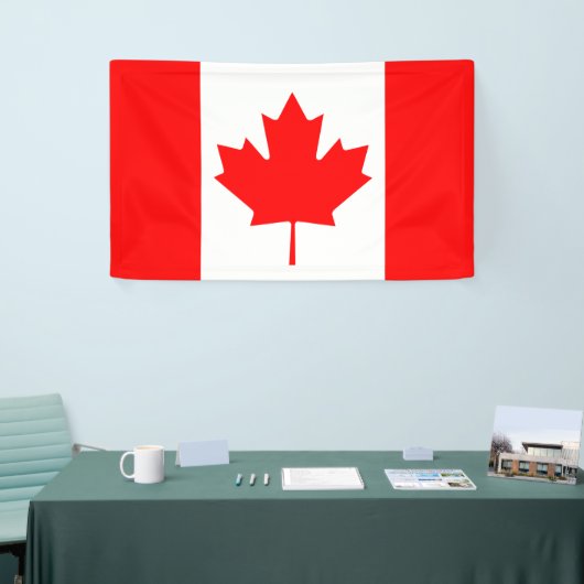 Bannière drapeau du Canada (Salon professionnel)