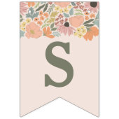 Bannière drapeau Fête des mariées florale (Deuxième drapeau)