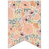 Bannière drapeau Fête des mariées florale (Premier drapeau)