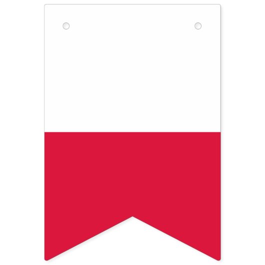 Bannière drapeau polonais (Premier drapeau)