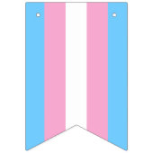 Bannière Drapeau Transgenre Parti LGBT (Premier drapeau)