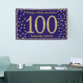 Bannière du 100e anniversaire de la Parties scinti (Salon professionnel)