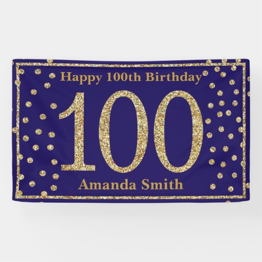 Bannière du 100e anniversaire de la Parties scinti (Horizontal)