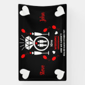 Bannière du 10e anniversaire de Mariage Hommes gay (Verticale)