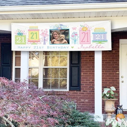 Bannière du 21e anniversaire