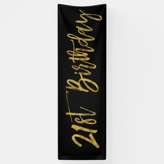 Bannière du 21e anniversaire (Vertical)