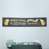 Bannière du 30e anniversaire pour les réjouissance (Salon professionnel)