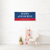 Bannière du 4 juillet (En situation)