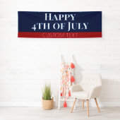Bannière du 4 juillet (En situation)