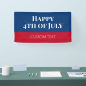 Bannière du 4 juillet (Salon professionnel)