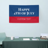 Bannière du 4 juillet (Salon professionnel)