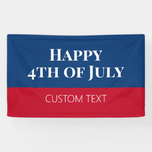 Bannière du 4 juillet
