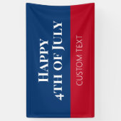 Bannière du 4 juillet (Vertical)