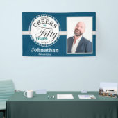 Bannière du 50e anniversaire de la fête du 50e ann (Salon professionnel)