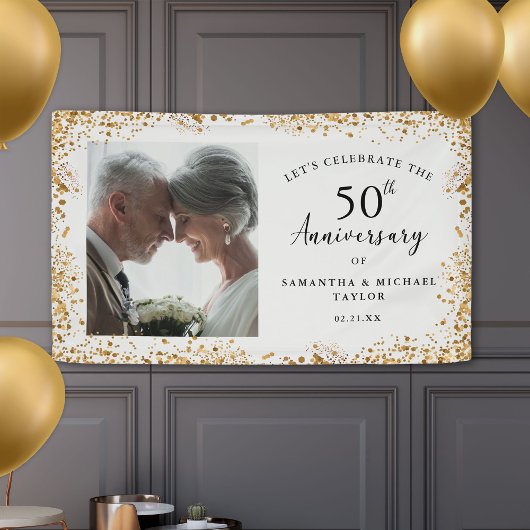 Bannière du 50e anniversaire du Mariage d'or