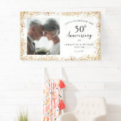 Bannière du 50e anniversaire du Mariage d'or (En situation)