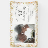 Bannière du 50e anniversaire du Mariage d'or (Vertical)