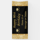 Bannière du 70e anniversaire des Black and Gold (Vertical)