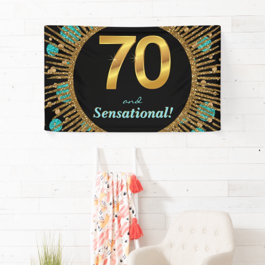 Bannière du 70e anniversaire des femmes (En situation)