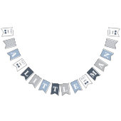 Bannière du Baby shower Little Man (Tout)
