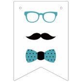 Bannière du Baby shower Little Man (Premier drapeau)