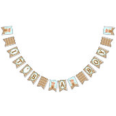 Bannière du Baby shower tribal de Boho (Tout)