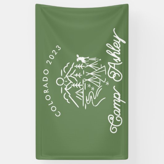 Bannière du Camp Bachelorette/ Contexte (Vertical)