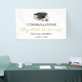 Bannière du capot de diplôme tiré à la main (Salon professionnel)